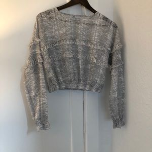 Laced long sleeve shirt